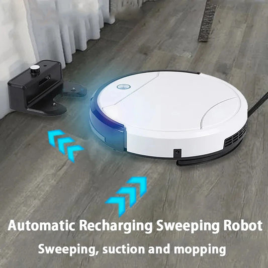 Nuevo robot aspirador con carga automática, aspiración, arrastre, electrodoméstico inteligente, robot de barrido, planificación, barredora eléctrica.